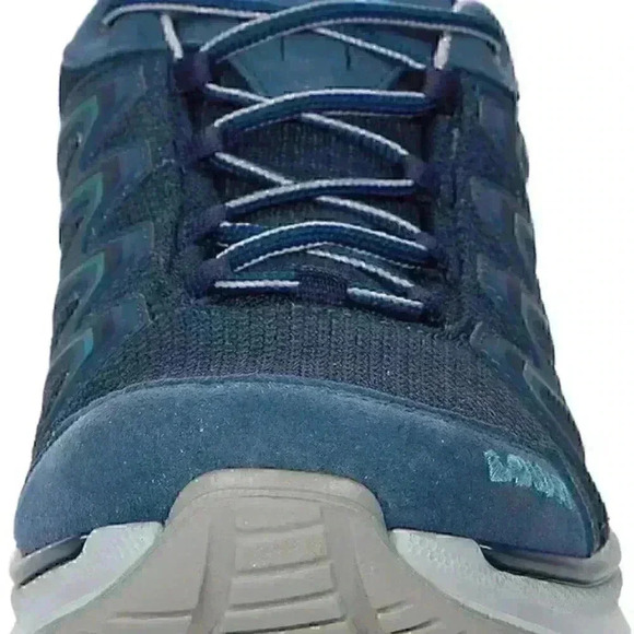 Lowa Maddox Steel/Blue womens athletically training trail shoe 12 D SAVE $150.00 - Picture 7 of 10